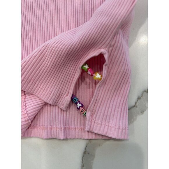 Zara NWT Aliso Beach Tank in Pink Size 13/14 - Picture 4 of 4